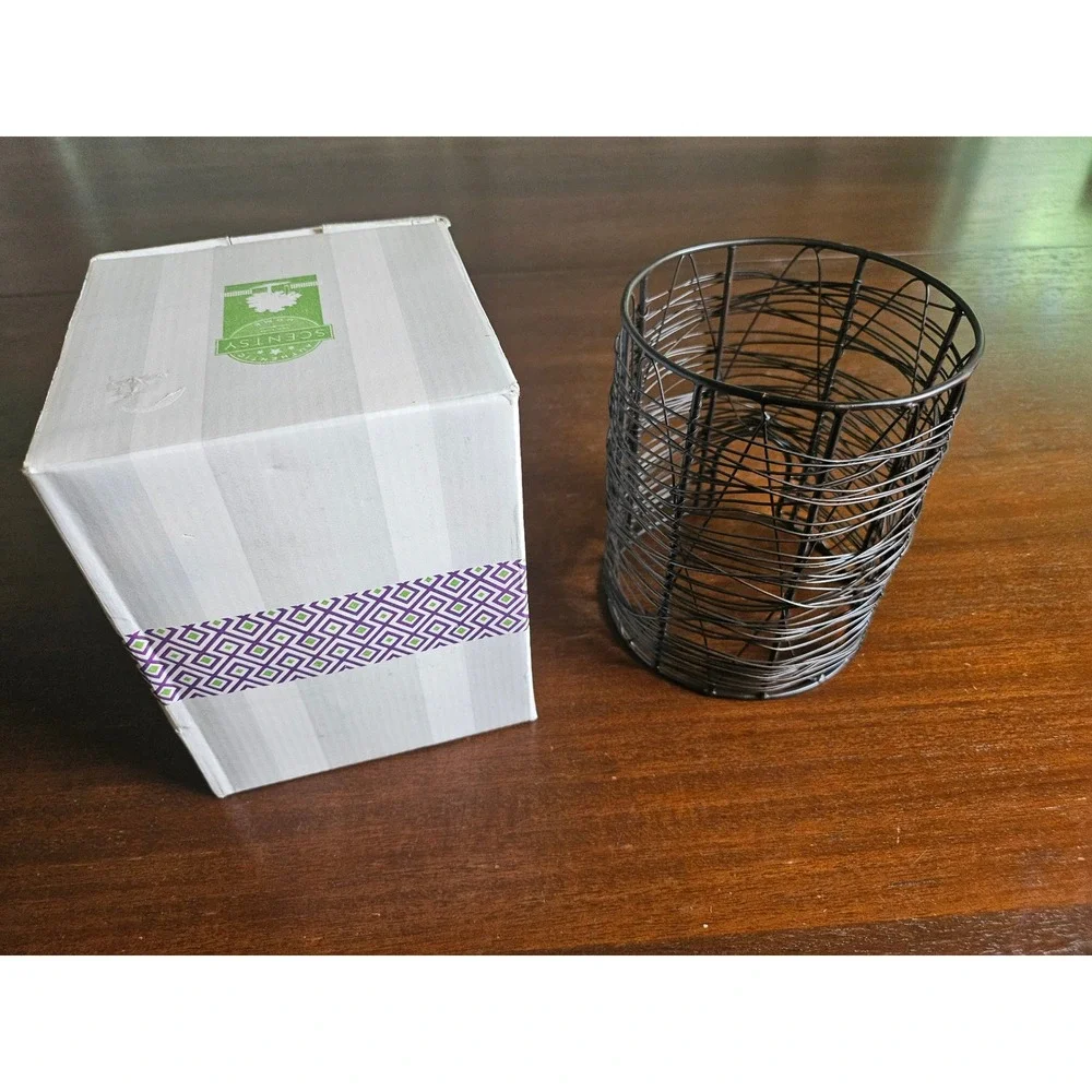 Scentsy Loom Warmer Sleeve Home Decor Bronze Wire Wrap Industrial Design